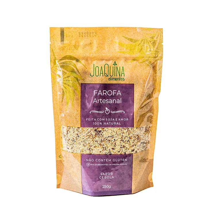 Farofa Artesanal Joaquina Cebola 250g - Joaquina