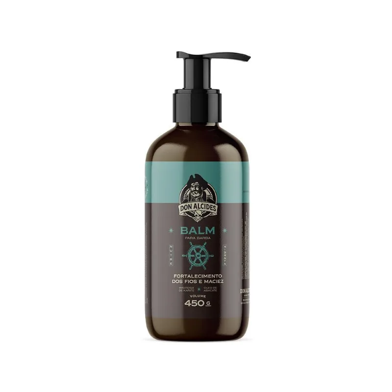 Balm Hidratante Para Barba 450G Cálico Jack Don Alcides