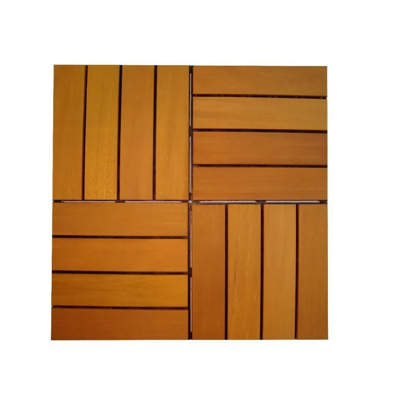 Deck Modular Garapeira Base Plastica Kit 8 Un 29cm X 29cm