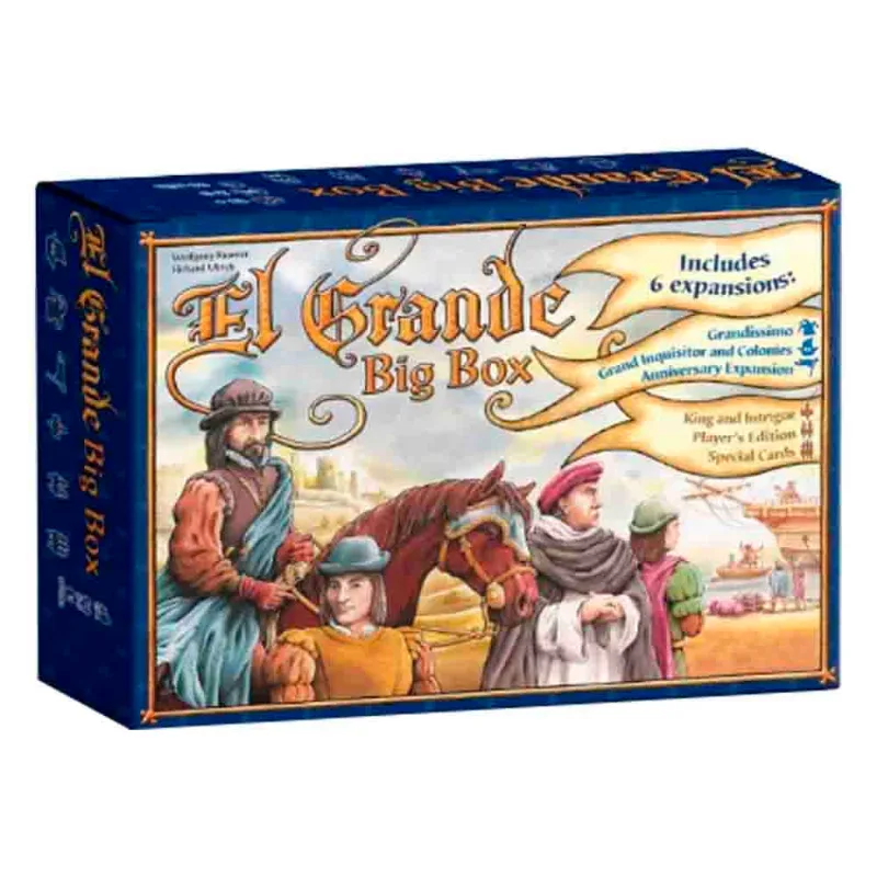 El Grande Big Box Jogo de Tabuleiro Meeple BR