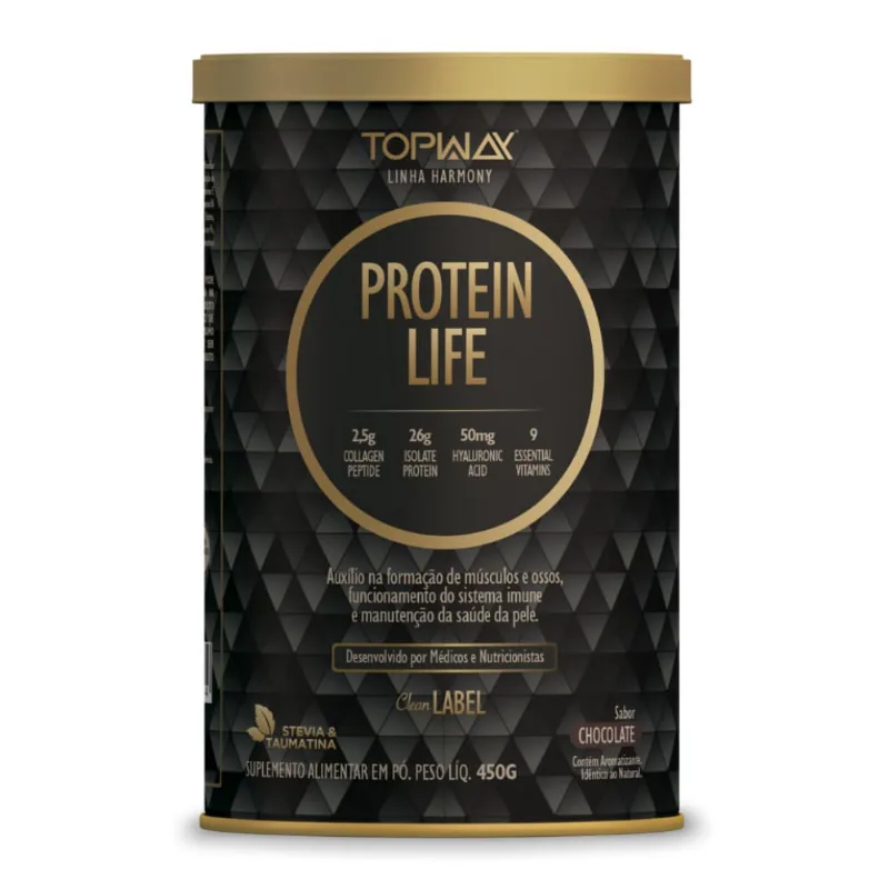 Suplemento Topway Protein Life Chocolate 450g