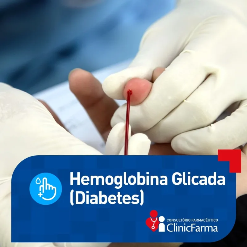 Clinic Farma Exame Hemoglobina Glicada Hilab - Clinic Farma