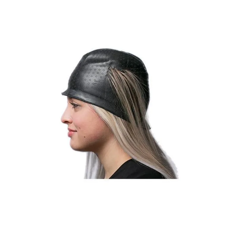 Touca Para Mechas, Reflexos E Luzes Nb Preta Silicone