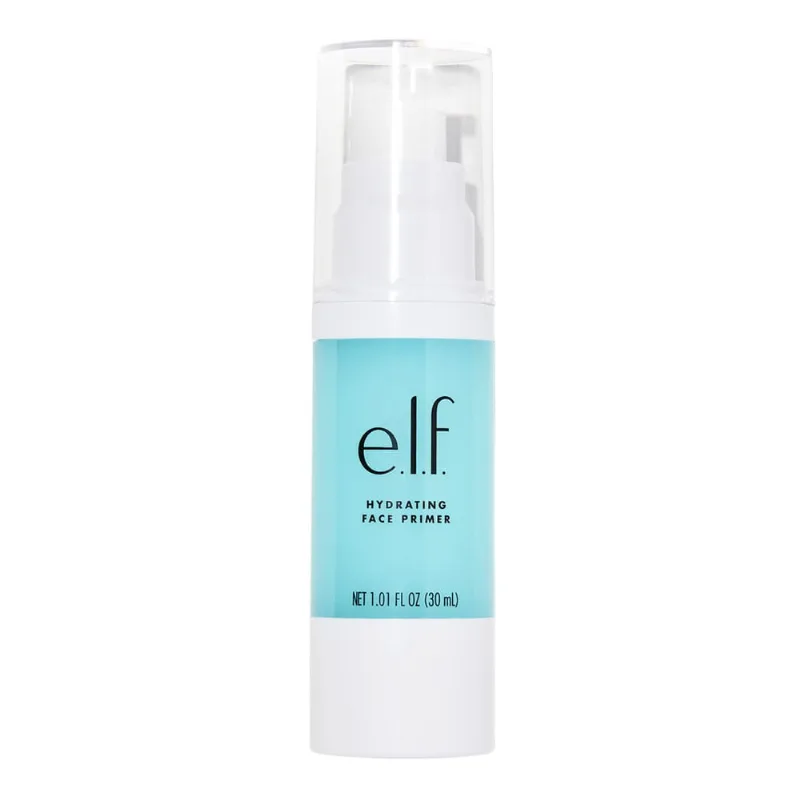 E. L. F. Primer hidratante facial, primer de maquiagem impecáv