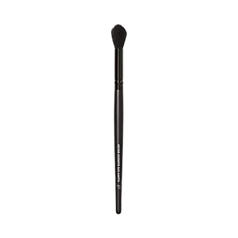E. L. F. Pincel Fluffy Eye Blender, Ferramenta de Maquiagem Vegana, Aplica-se Impecavelmente Sombra e Conjuntos Corretivo