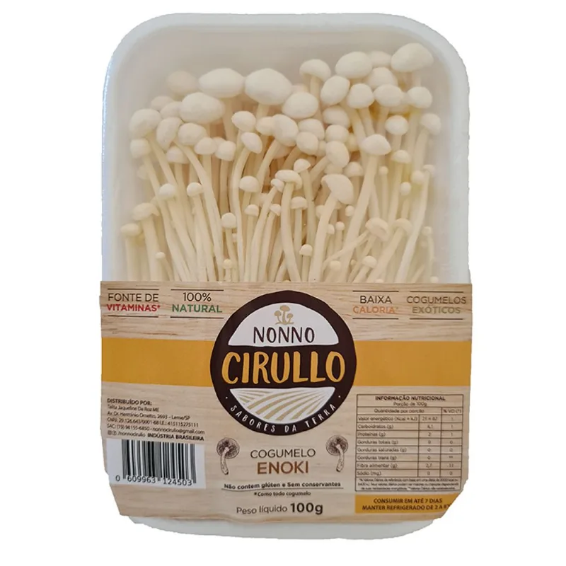 Cogumelo Nonno Cirullo Enoki 200g