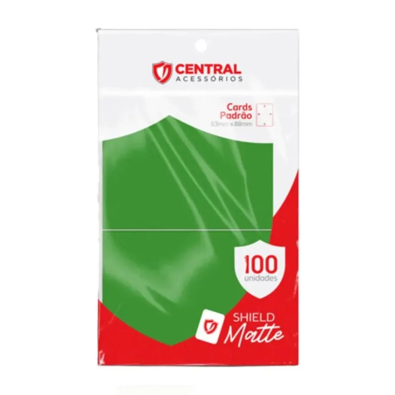 Central Shield - Matte: Verde