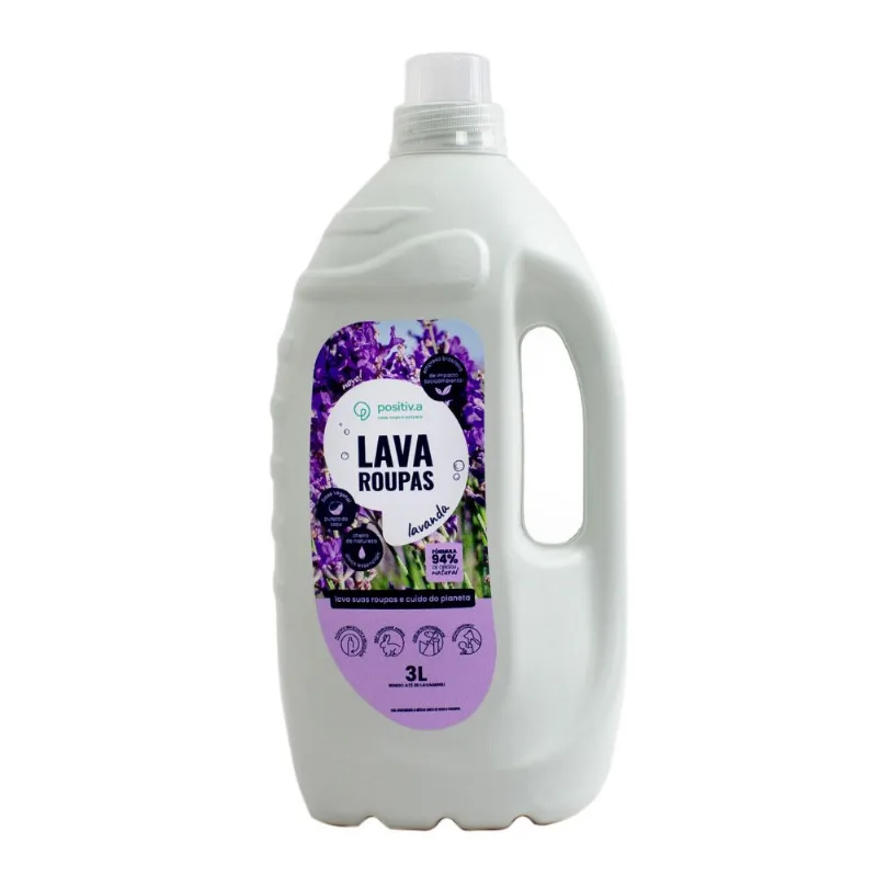Lava Roupas Lavanda Positiva 3L