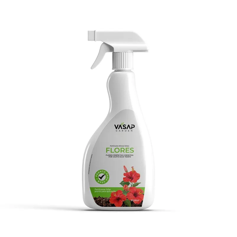 Fertilizante Mineral Misto Flores 500ml Vasap