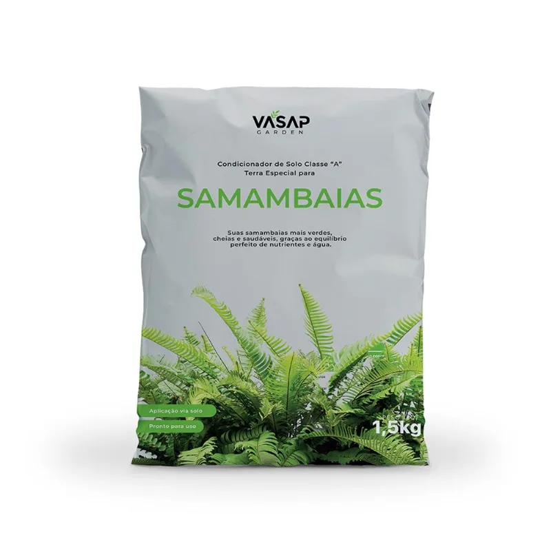 Condicionador De Solo Classe A Para Samambaia 1,5Kg Vasap