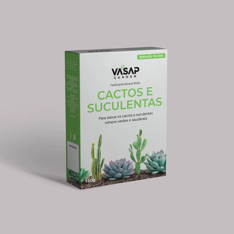Fertilizante Mineral Misto Cactos/Suculentas 150g Vasap