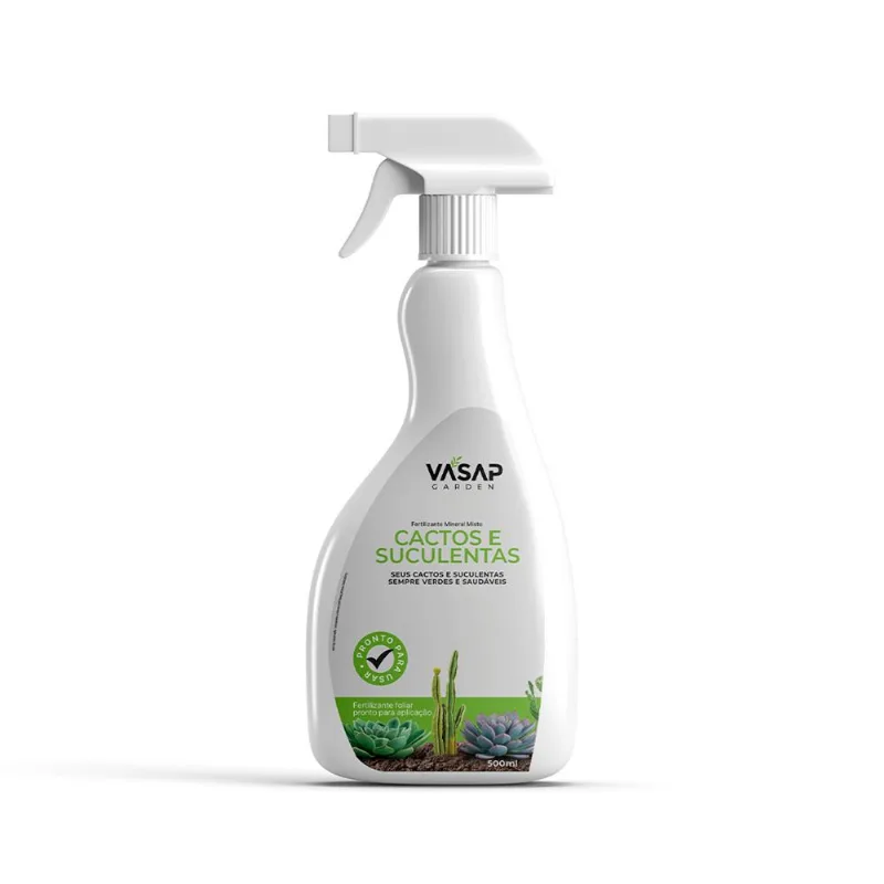 Fertilizante Mineral Misto Cactos/Suculentas 500ml Vasap