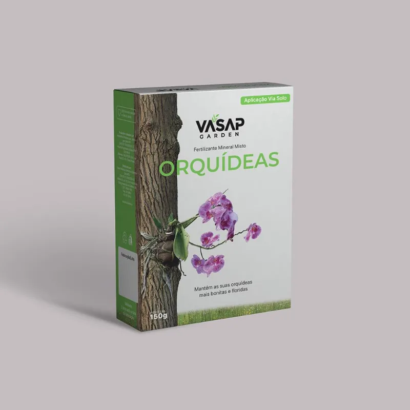 Fertilizante Mineral Misto Fertilizante Orquídeas Cx 150g Vasap