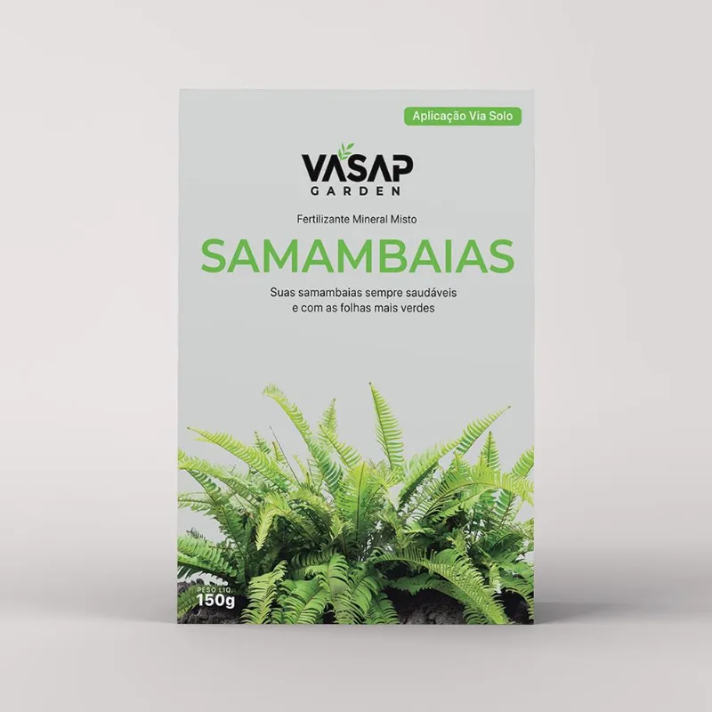 Fertilizante Mineral Misto Fertilizante Samambaia Cx 150g Vasap