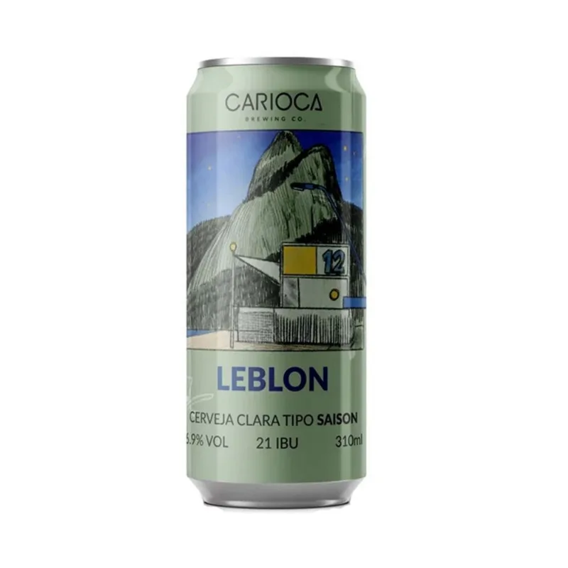 Cerveja Carioca Leblon Saison Lata 310ml