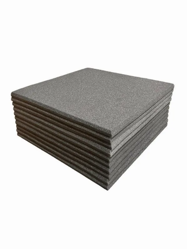 Espuma Acústica 50 X 50 X 2cm Lisa - 20 Placas Anti Chamas