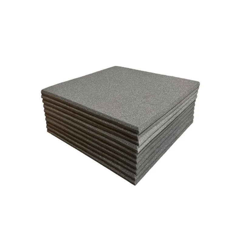 Espuma Acústica 50 X 50 X 2cm Lisa - 32 Placas Anti Chamas