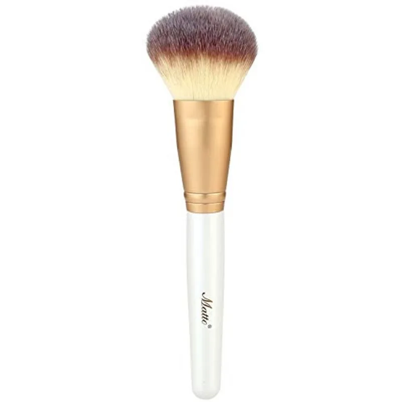 Matto Makeup Powder Foundation Brush para definir solto Pó Pressionado Mineral Blush Pincel de rosto grande