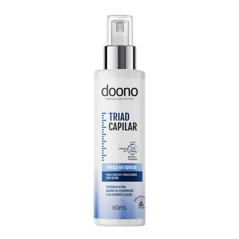 Tônico Antiqueda Doono Triad Capilar 60ml