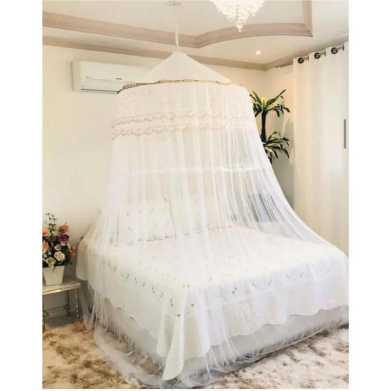 Mosquiteiro De Teto Casal Queen Box Gigante Rei Com Abertura