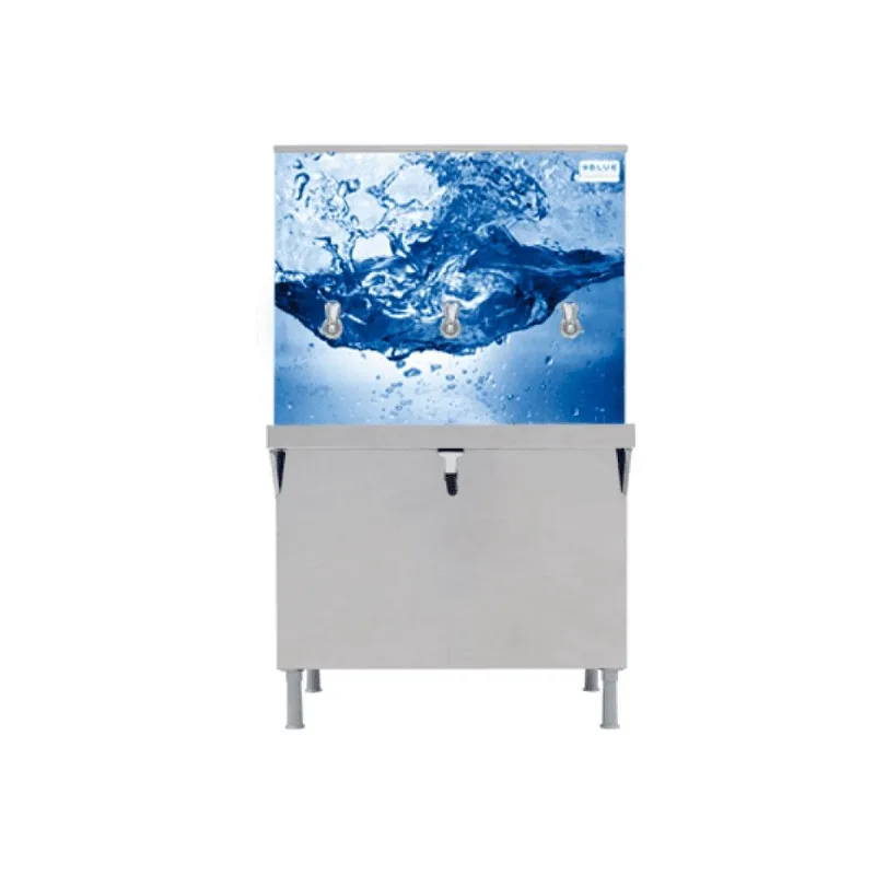 Bebedouro Industrial Adesivado de Coluna 100 Litros Inox Blue Bebedouros BBC100LAD 220v