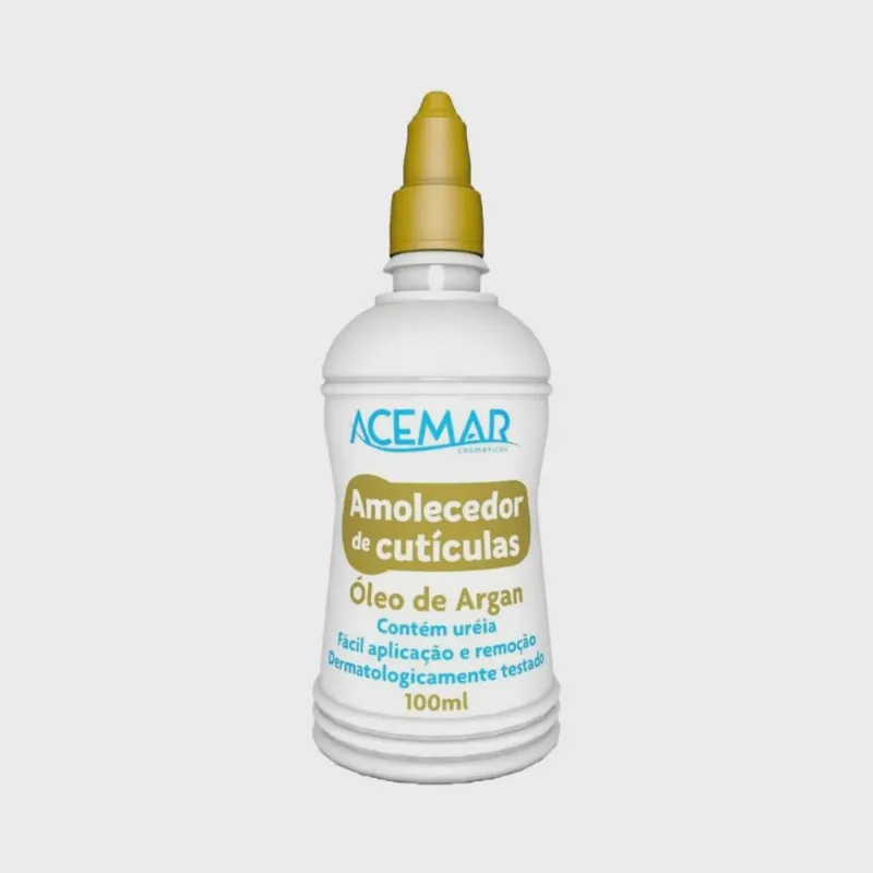 Amolecedor Cutícula Acemar Óleo De Argan 100ml