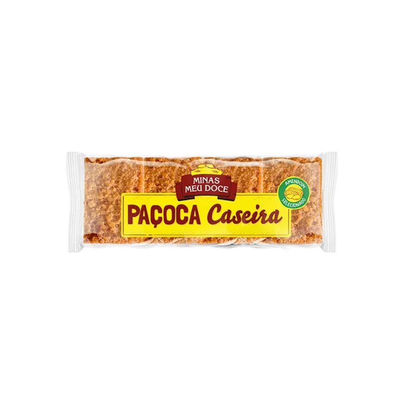 Paçoca Minas Meu Doce Caseira em Barra 350g