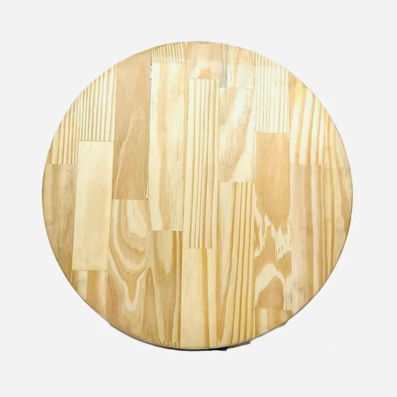Tampo Redondo de Madeira Pinus (3x60x60)