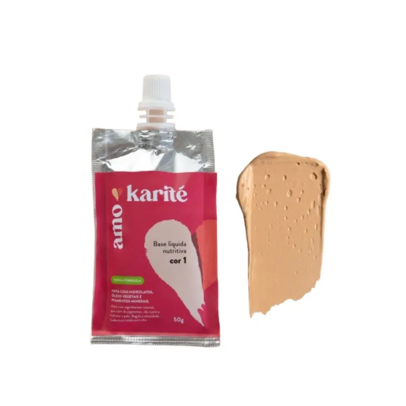 Amokarité Base Líquida Nutritiva 50g - AK 1.0 - Amokarite
