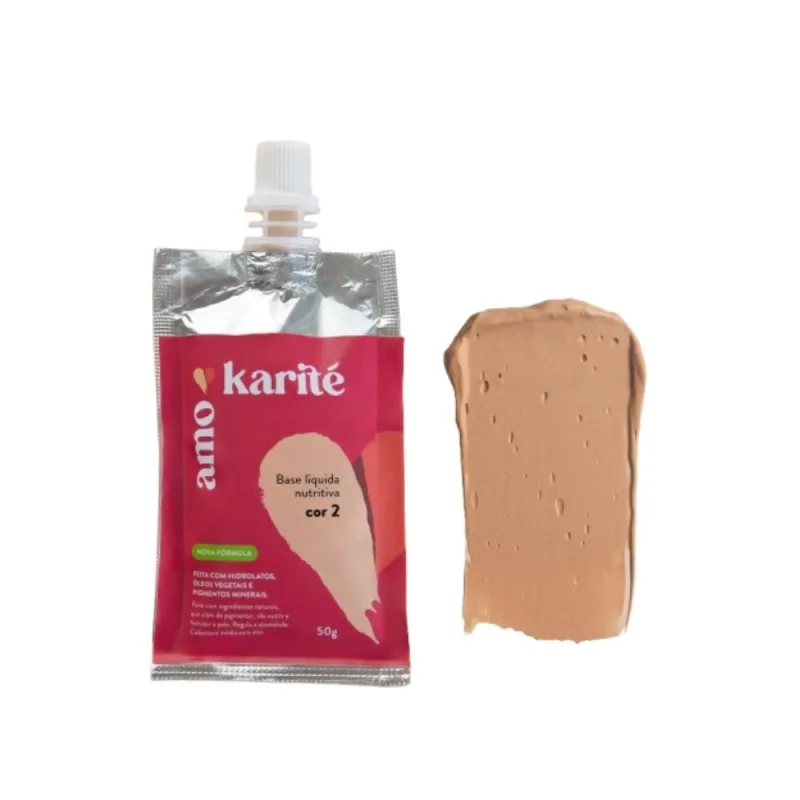 Amokarité Base Líquida Nutritiva 50g - AK 2.0 - Amokarite