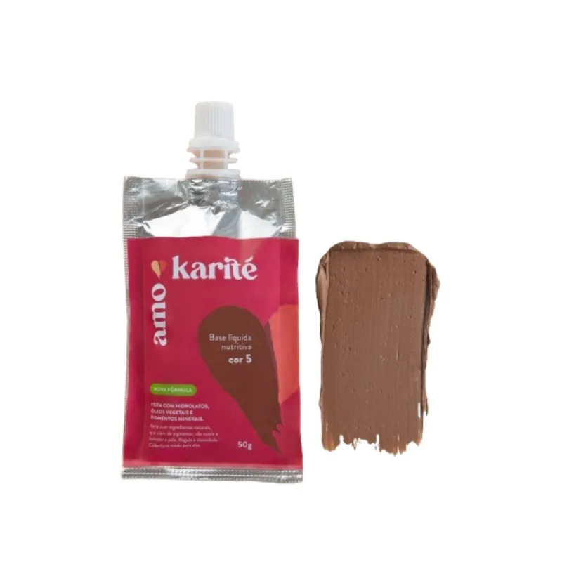 Amokarité Base Líquida Nutritiva 50g - AK 5.0 - Amokarite