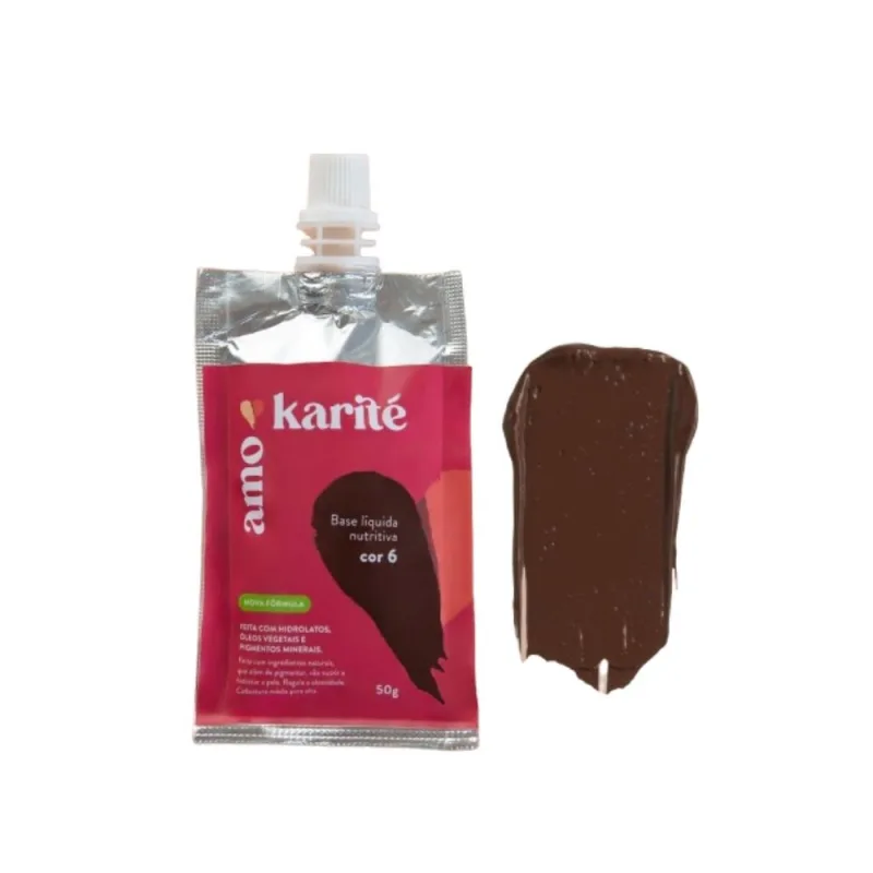 Amokarité Base Líquida Nutritiva 50g - AK 6.0 - Amokarite