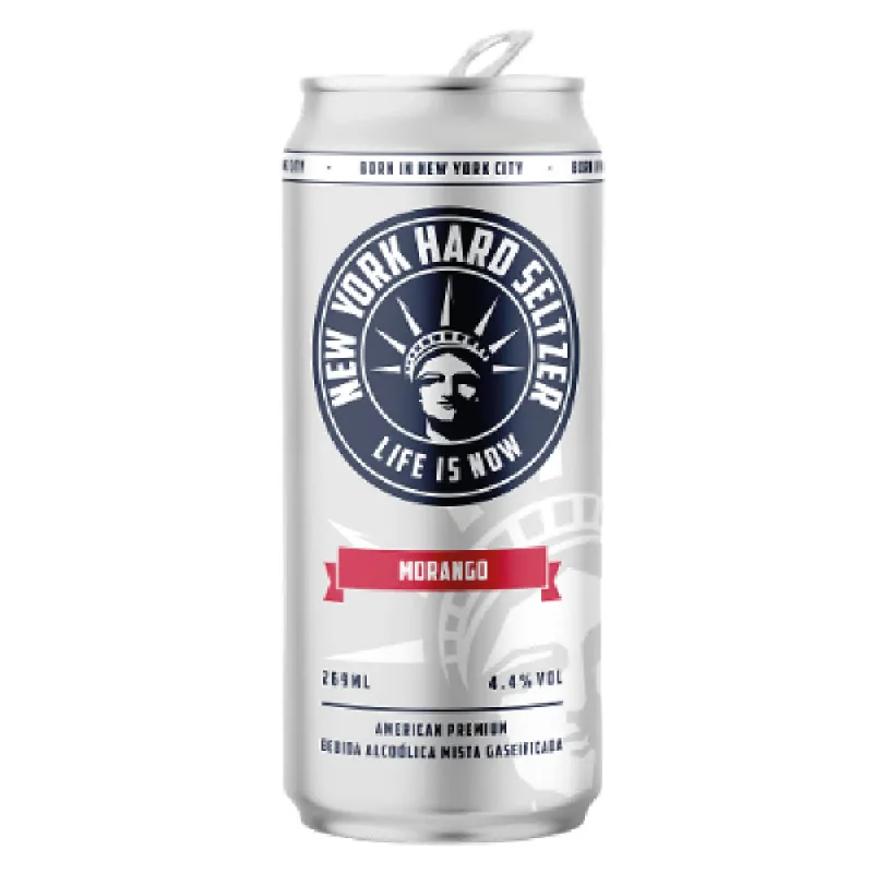 Bebida Mista de Morango New York 269ml