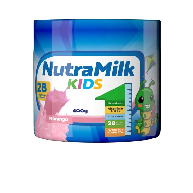 Nutra Milk Kids 400G Morango
