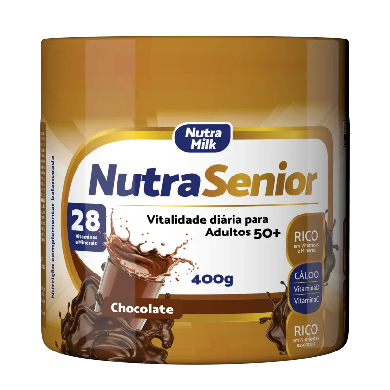 Nutra Senior Adulto 50+ Chocolate 400g NutraMilk - Natural