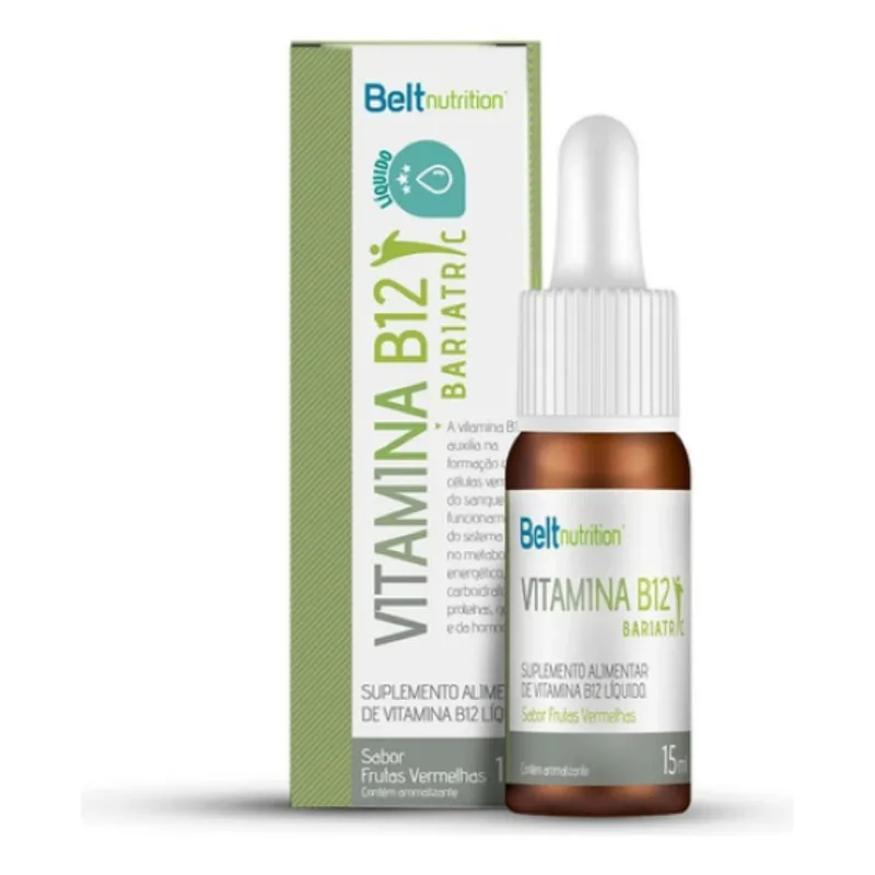 Belt B12 Bariatric Líquida- 15 ml- Frutas Vermelhas