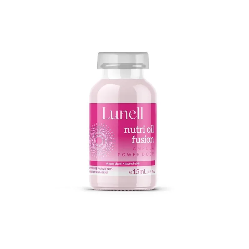 Ampola Power Dose Lunell Nutri Oil Fusion 15Ml