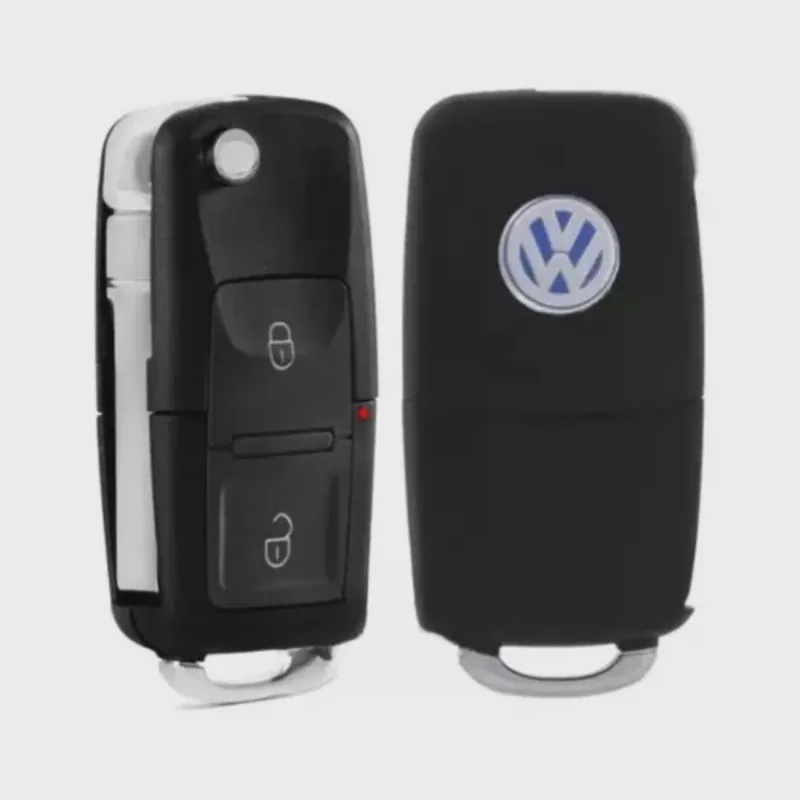 Capa Carcaça Chave Canivete Vw G5 Gol Fox Saveiro 2 Botões