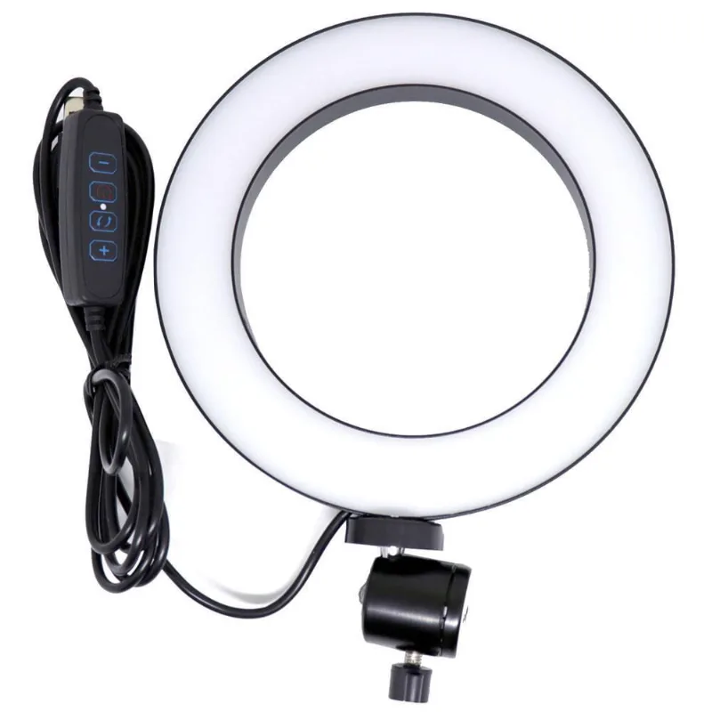 Luz Iluminador Ring Light 6 Polegadas Kp-Pl16 Knup 72 Led