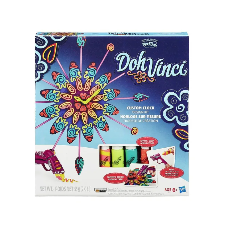 Massa de Modelar DohVinci Relógio de Flor Hasbro