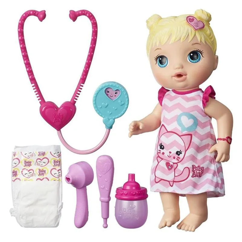 Boneca Baby Alive Cuida de Mim Loira - Hasbro