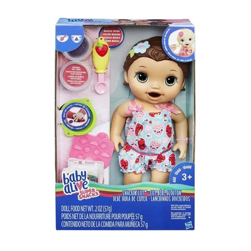 Baby Alive Lanchinhos Divertidos - Hasbro