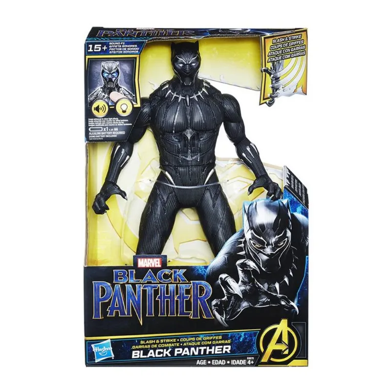 Boneco Pantera Negra Eletrônico - Avengers - Hasbro