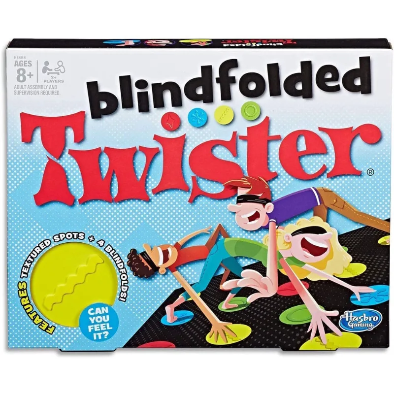 Jogo twister vendado