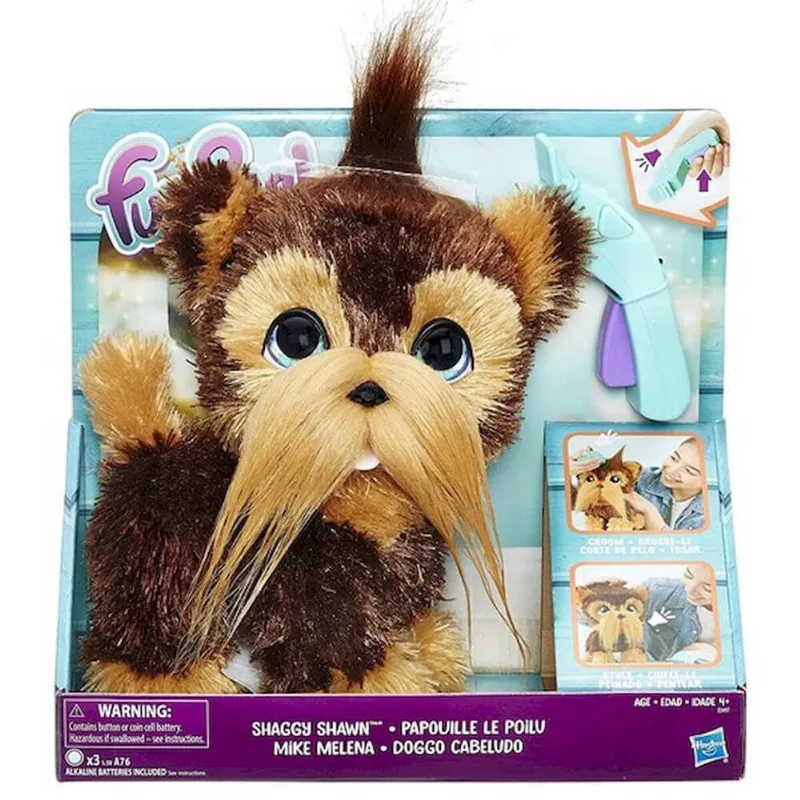 Pelucia furreal doggo cabeludo hasbro