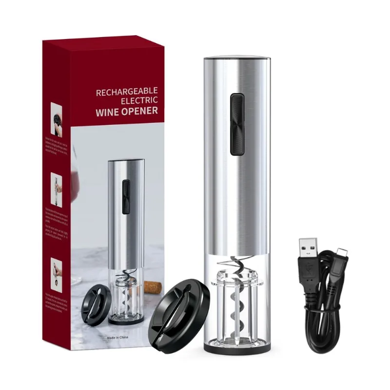 Saca Rolhas Elétrico Recarregável Bivolt Labravia