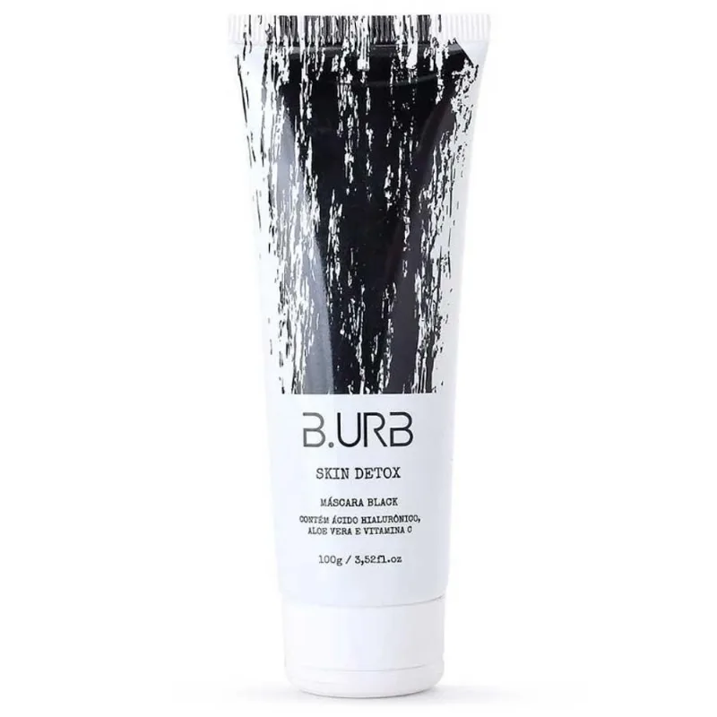 Skin Detox Máscara Facial Black Com Ácido Hialurônico B. Urb