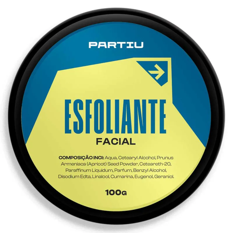 Esfoliante Facial Vivaz Caroço de Damasco Antioxidante 100g Partiu - Partiu