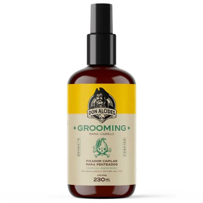 Grooming Para Cabelo em Spray - Lemon Bone 230mL Don Alcides