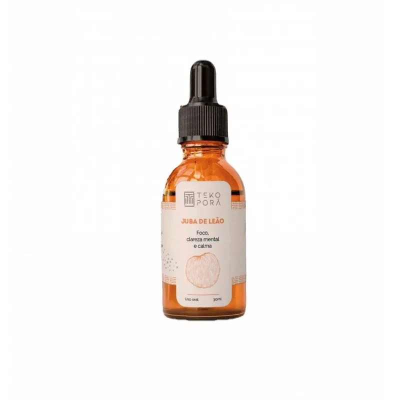 Extrato Juba De Leão- Hericium Erinaceus- Lions Mane- 30ML Sem Sabor